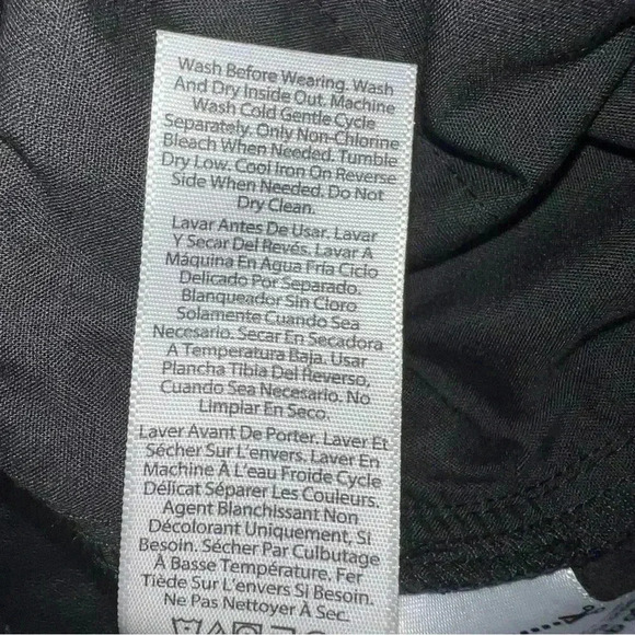 Faux leather high waisted tie size 10 shorts - Picture 6 of 12